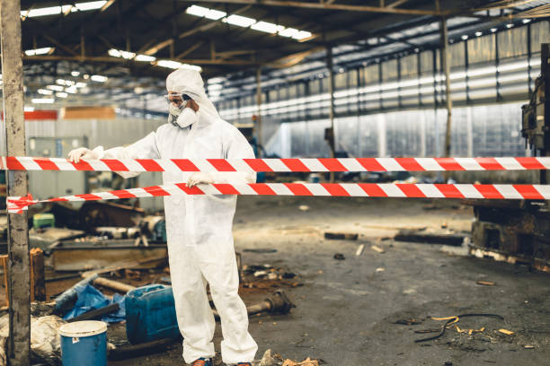 Professional Crime Scene Cleanup technician working in Onset, MA